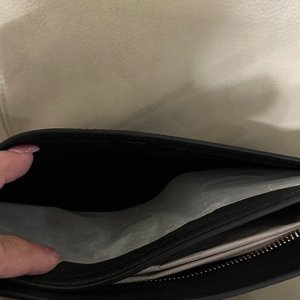 Tory Burch Black Crossbody Bag with Gold Accents - Picture 5 of 7